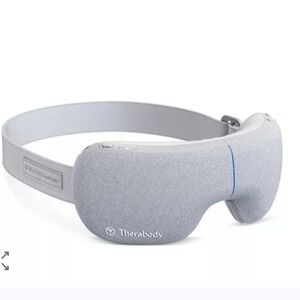Therabody SmartGoggles in Light Gray with Black Case
